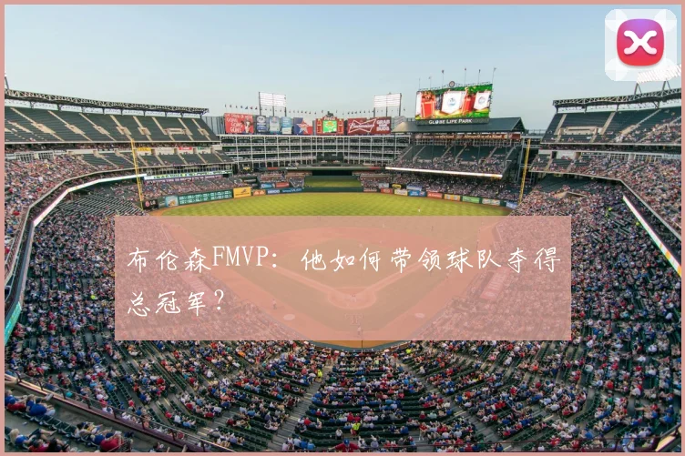 布伦森FMVP：他如何带领球队夺得总冠军？